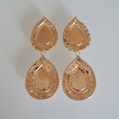 Outlet - ORECCHINO MAXI GOCCIA Gold