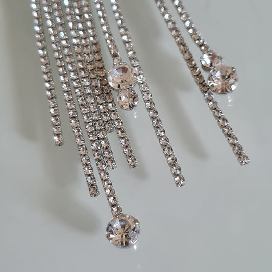 ORECCHINI FRANGIA DI STRASS