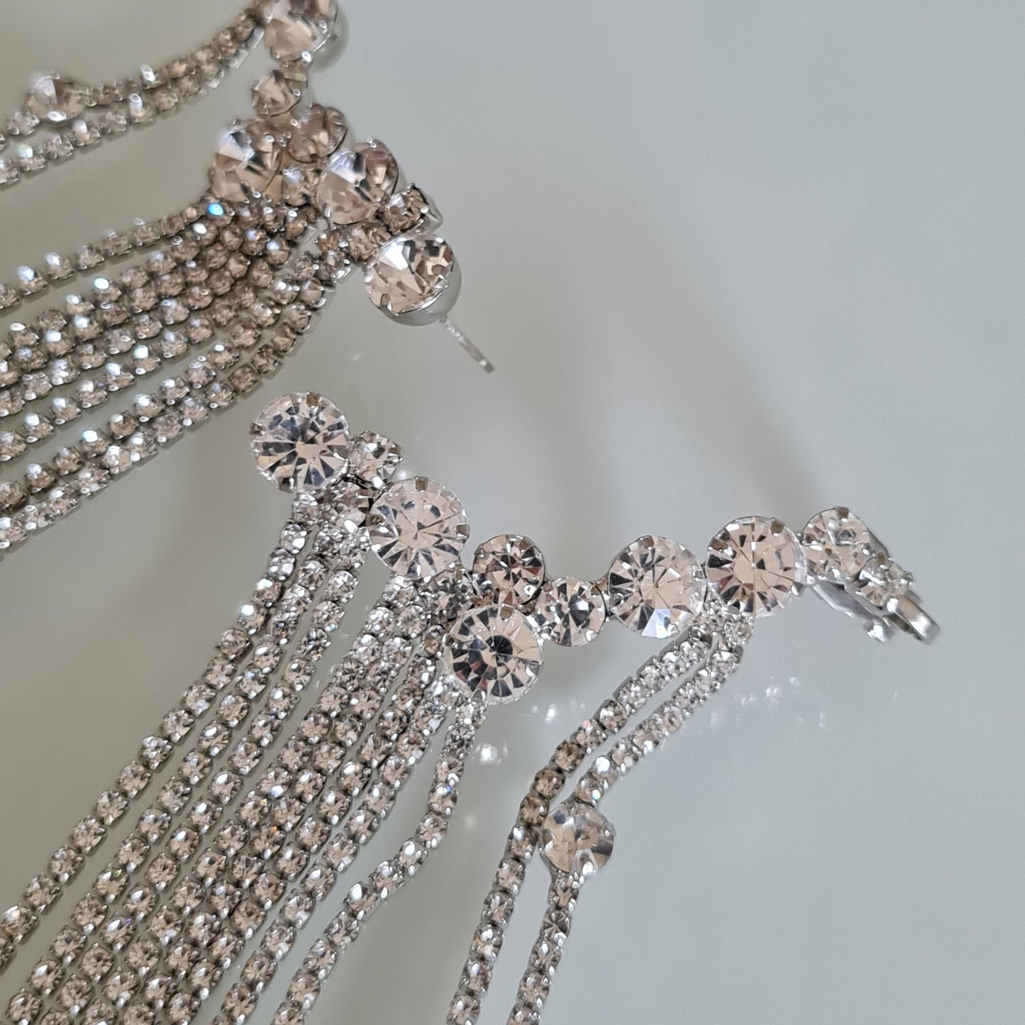 ORECCHINI FRANGIA DI STRASS
