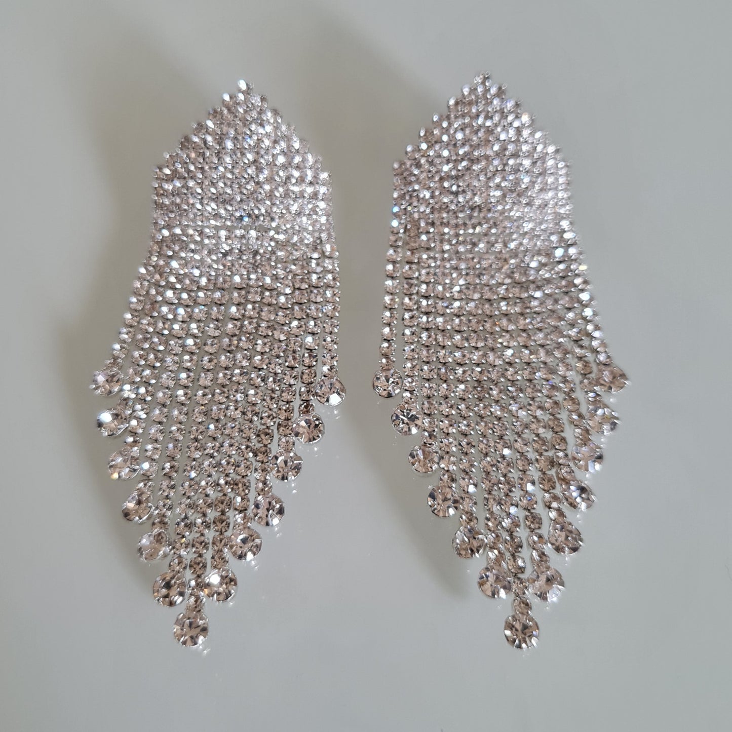 ORECCHINI CASCATA DI STRASS