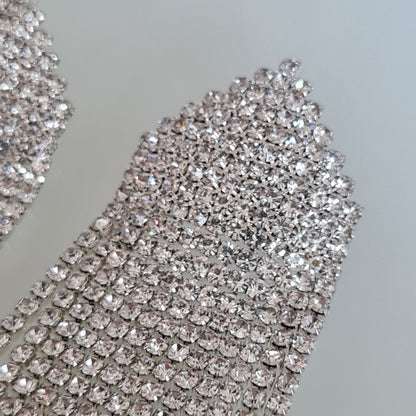 ORECCHINI CASCATA DI STRASS