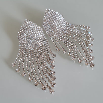 ORECCHINI CASCATA DI STRASS