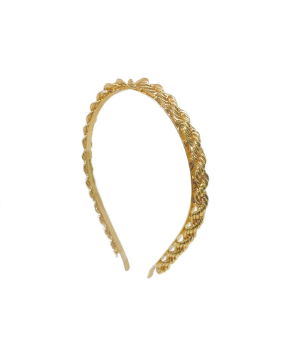 Cerchietto TORCHON DORATO