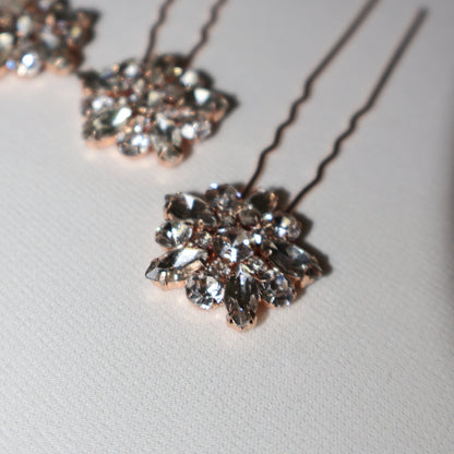 Forcine ASTRA Rose Gold set 3 pezzi