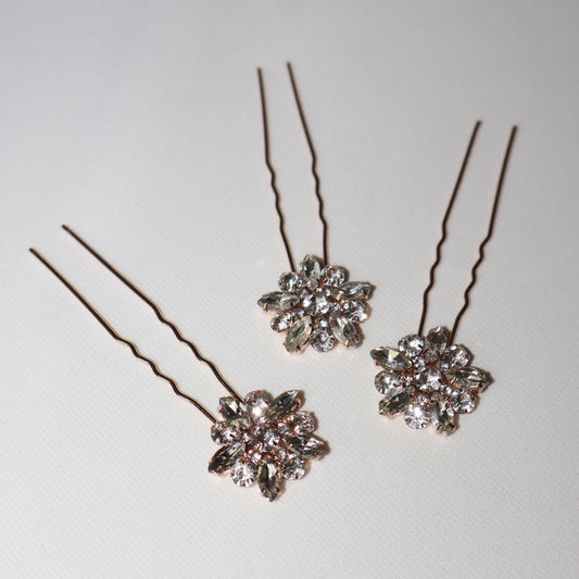Forcine ASTRA Rose Gold set 3 pezzi